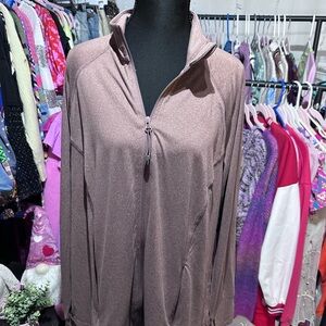 Ideology brown Zip-Up jacket